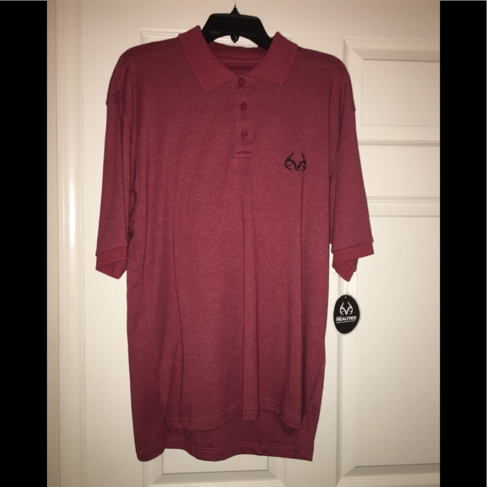 REALTREE  men’s collar shirt
